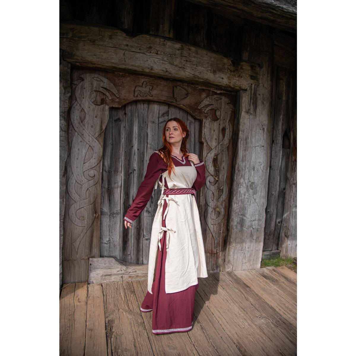 Mittelalter Überkleid in Natur