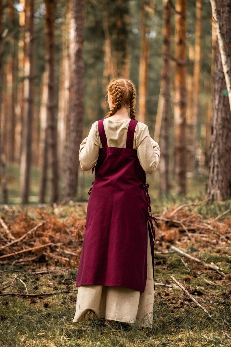 Mittelalter Überkleid in Rot