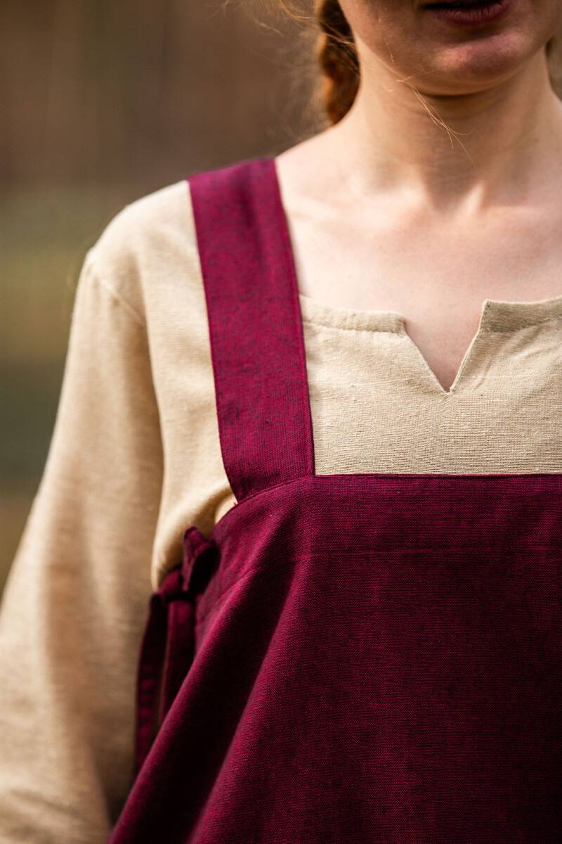 Mittelalter Überkleid in Rot