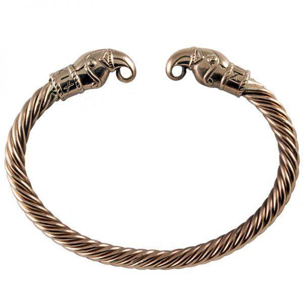 Viking Odins Raven Armband in Brons