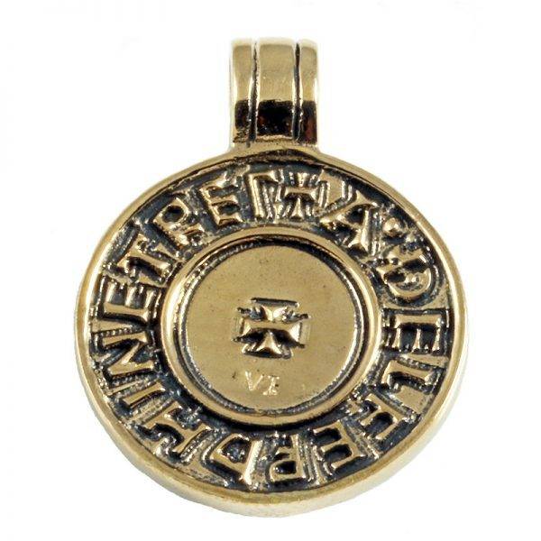 Wikinger Raven Coin in Bronze