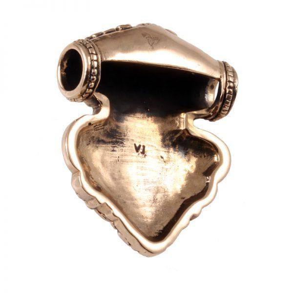 Viking Ravenkop Hanger in Brons