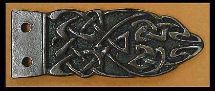 Viking Riemtong in Brons, Scandinavia, 9-11e eeuws ( Op=Op )