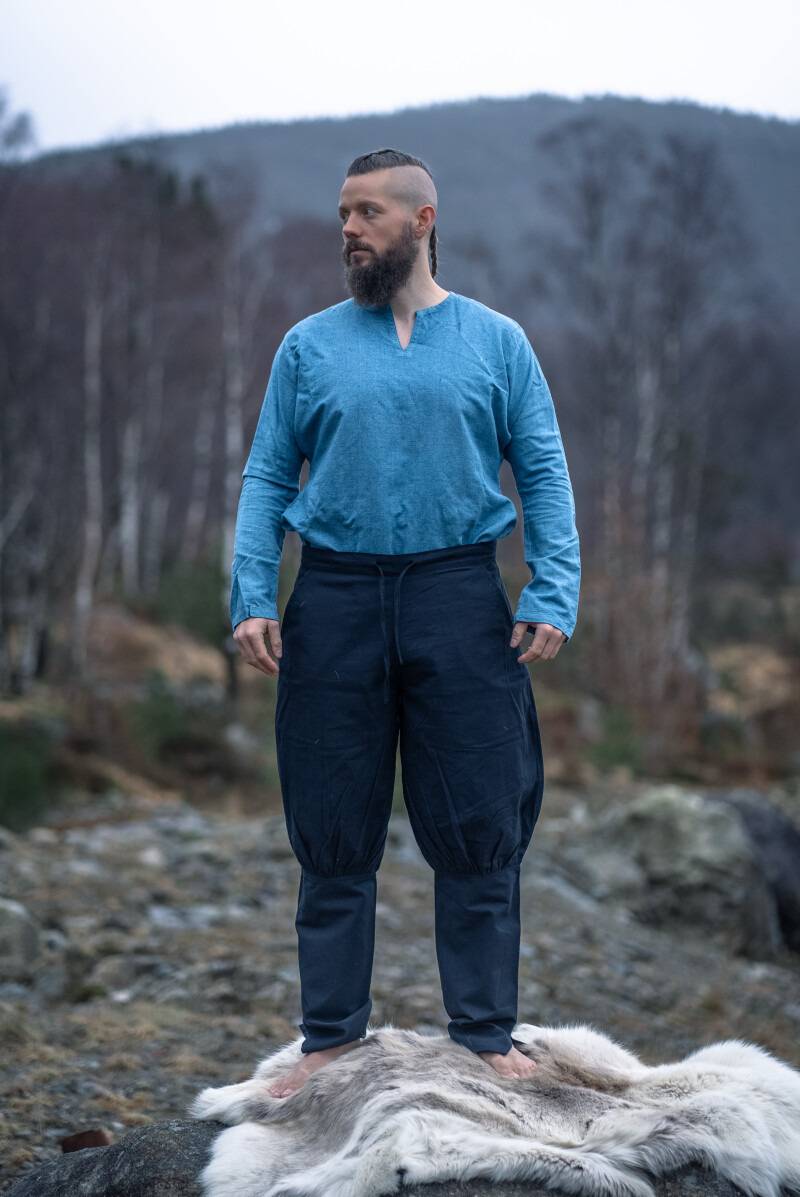 ​Wikinger Rushose in Schwarz