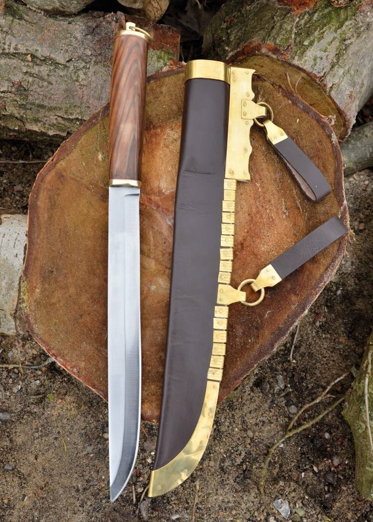 Viking Sax met Walnoot grip
