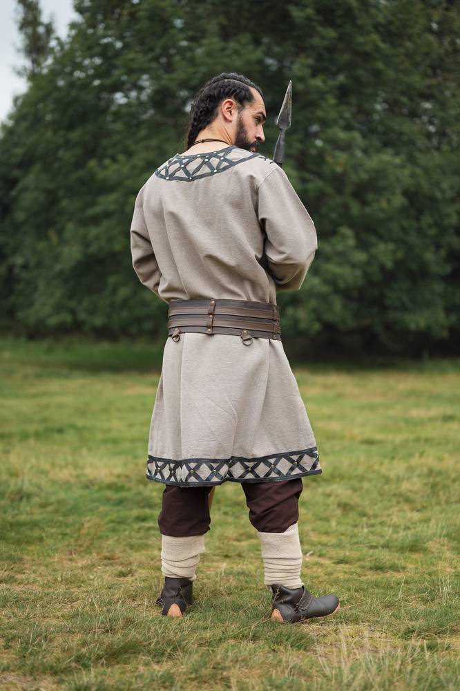 Viking Tuniek, Katoen in Zandkleur