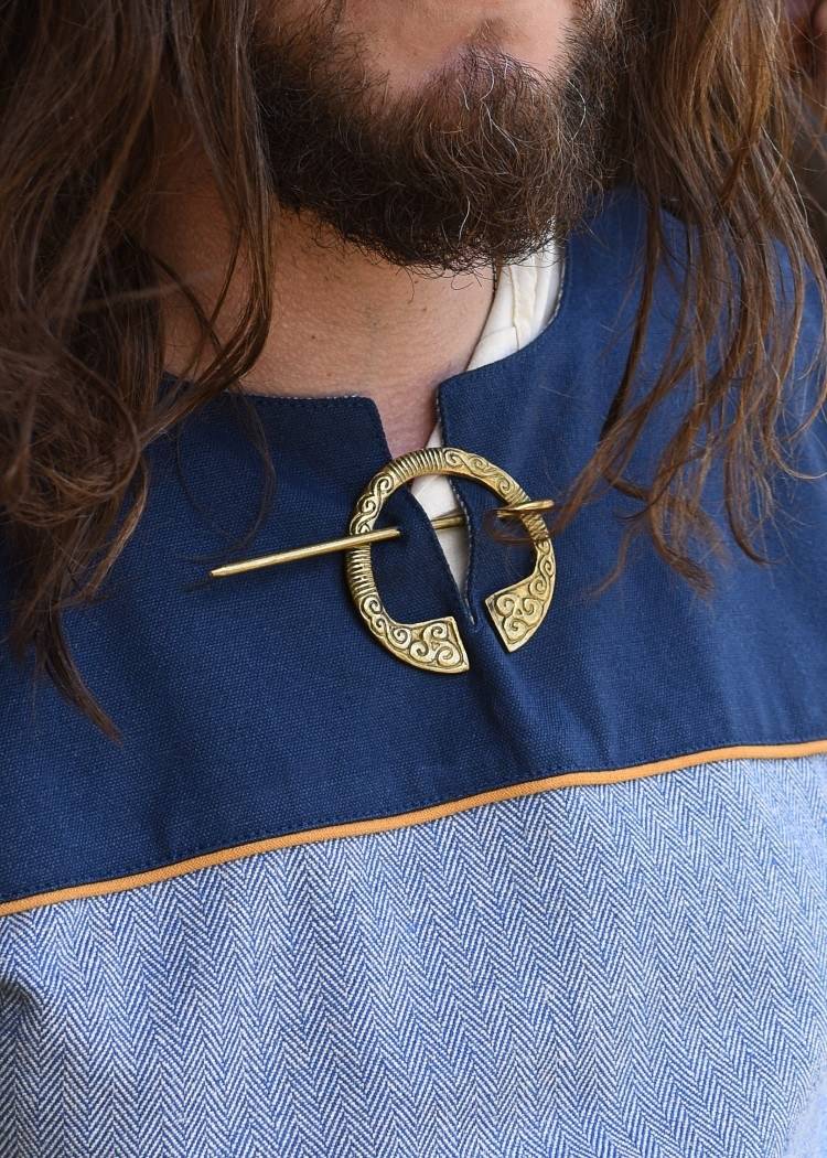 Viking Tuniek, Katoen in Blauw