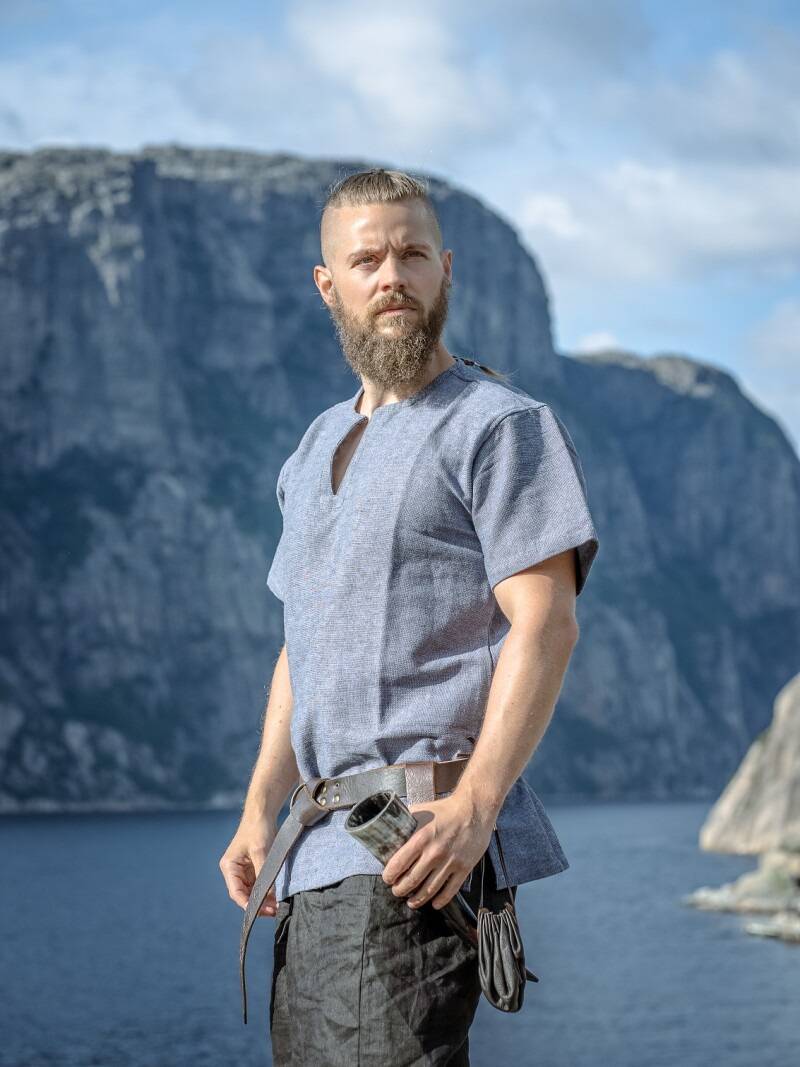 Viking Tuniek korte mouwen Blauw/Grijs