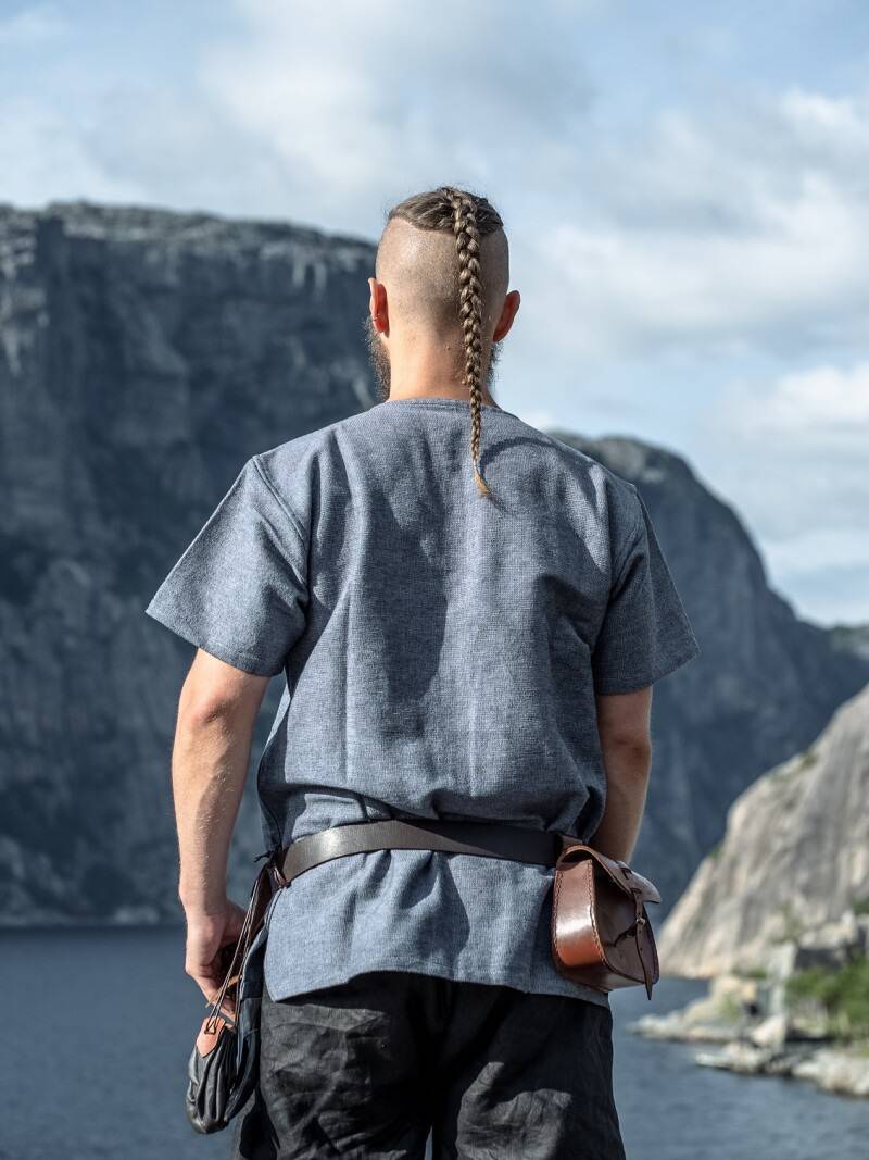 Viking Tuniek korte mouwen Blauw/Grijs