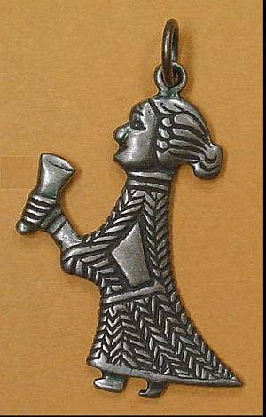 Viking Valkyrie Hanger Brons (UITVERKOOP)