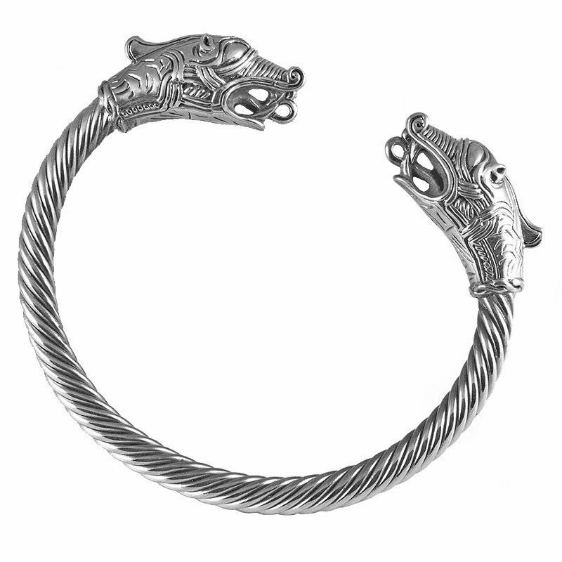Viking Armband Haithabu in 925-Zilver