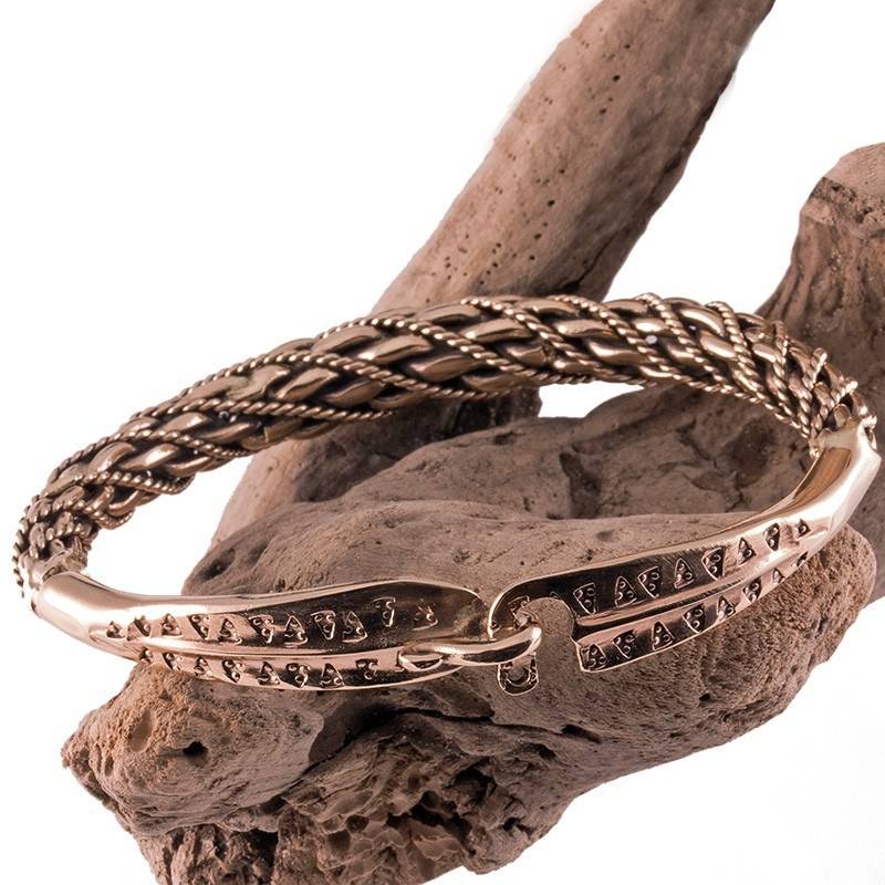 Viking Armband Replica Brons