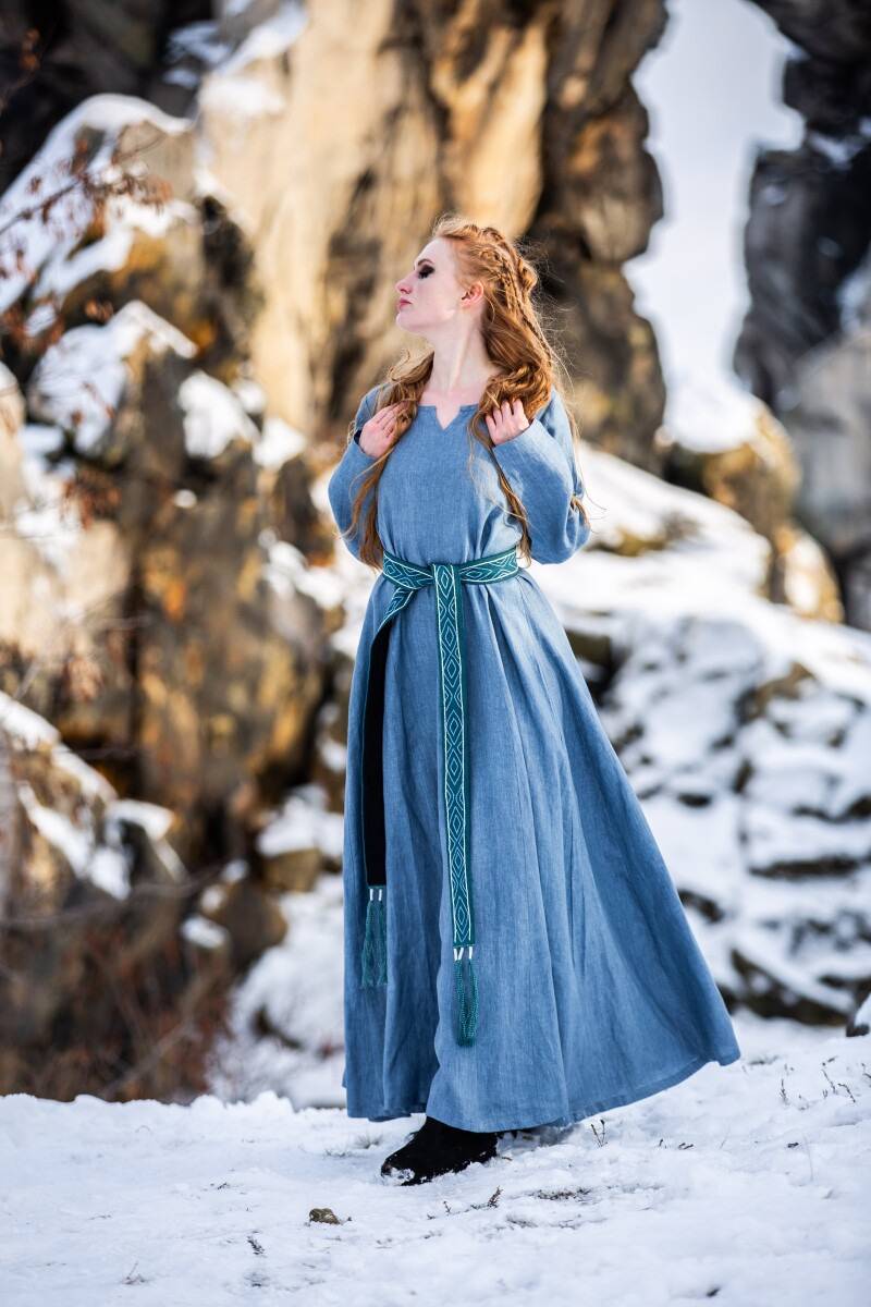 ​Wikinger Gürtel in Blau