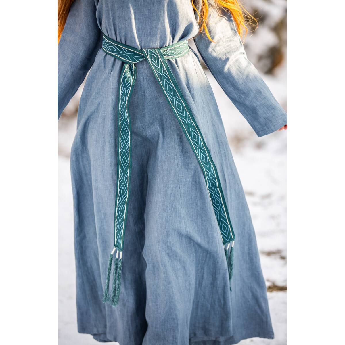 ​Wikinger Gürtel in Blau