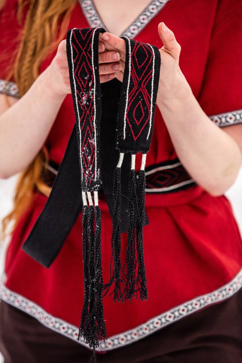 Viking Soffen Riem in het Zwart