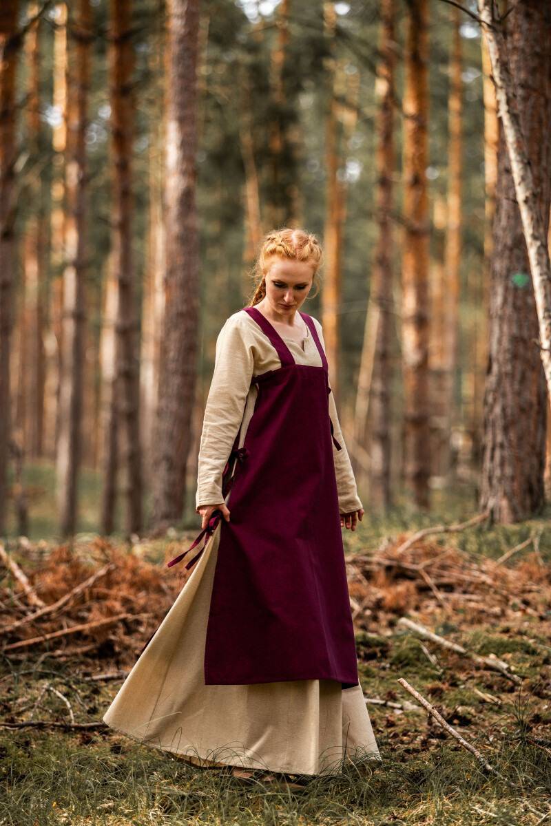 Wikinger Damen Unterkleid in Natur (ANBIETUNG)