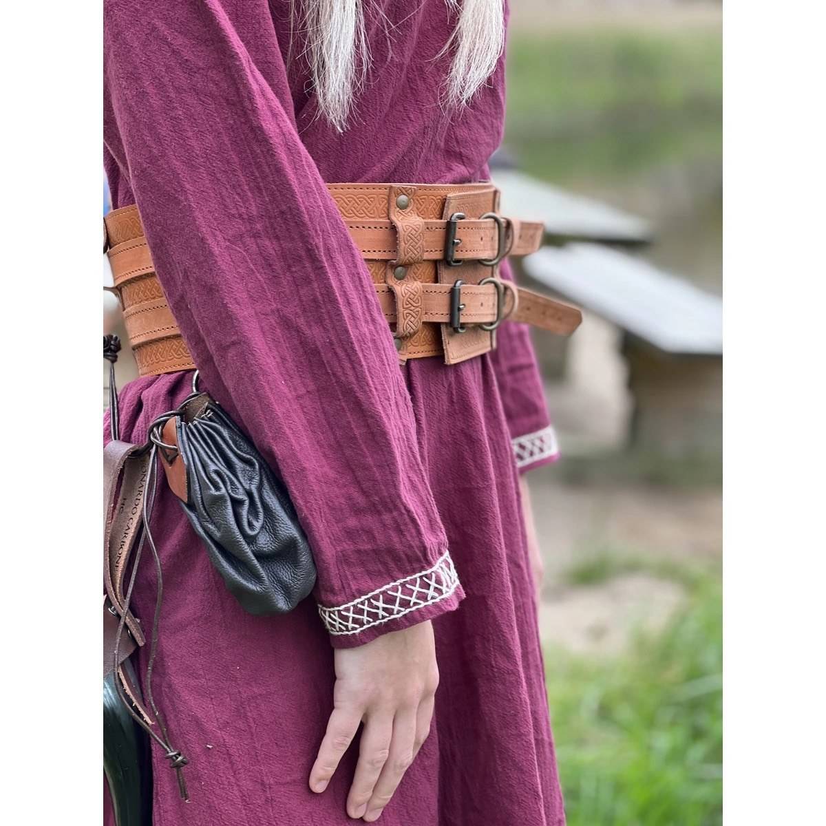 Wikinger Kleid in Rot