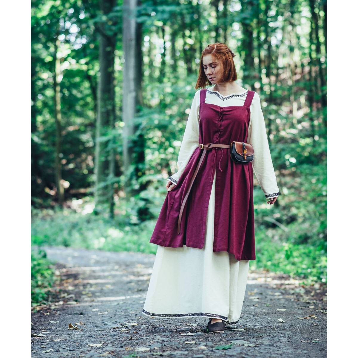 Wikinger Überkleid in Rot