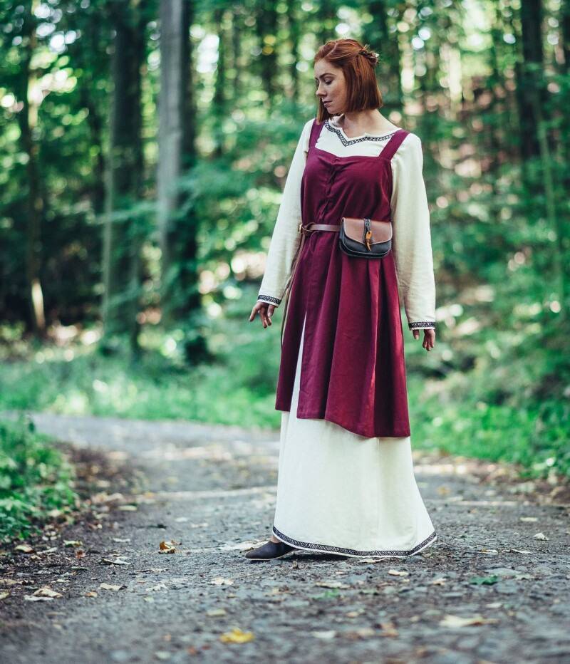 Wikinger Überkleid in Rot
