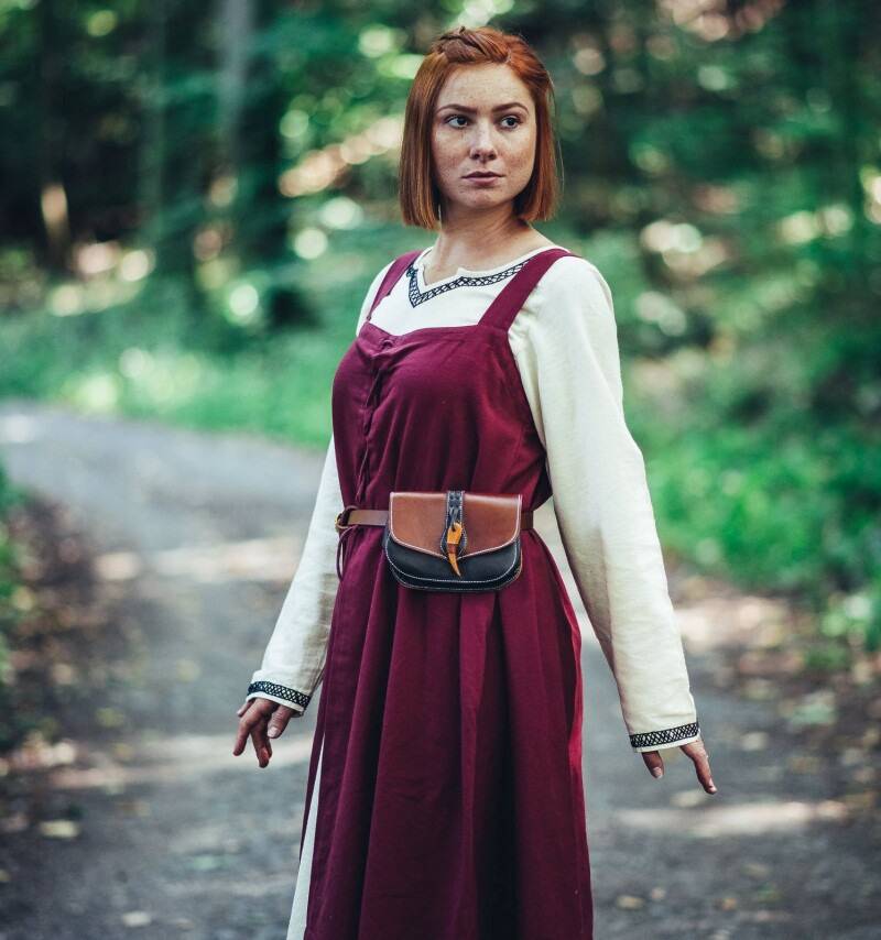 Wikinger Überkleid in Rot
