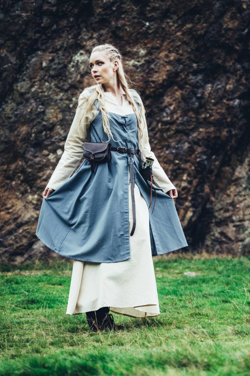 Viking overjurk in Duifblauw
