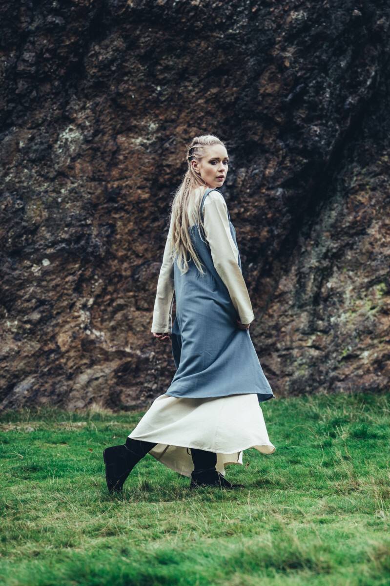 Viking overjurk in Duifblauw
