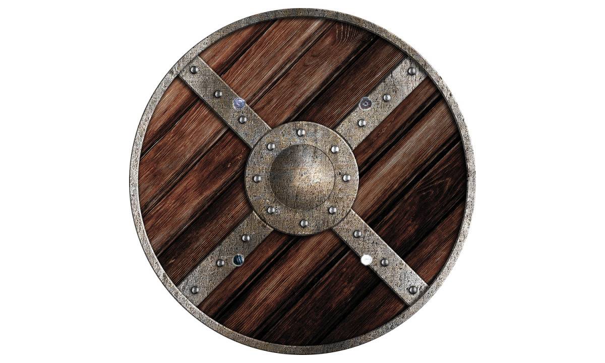 Kinder Viking Rondschild Hout, Classic