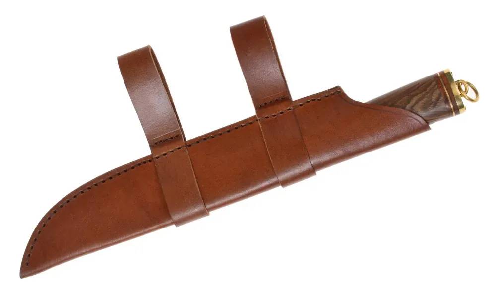 Viking-sax uit Gotland met schede (9e–10e eeuw n.Chr.)