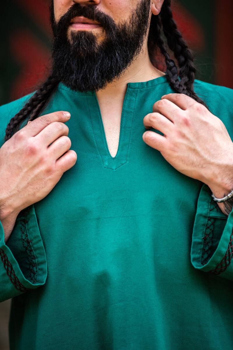 Viking Tuniek, Katoen in Groen