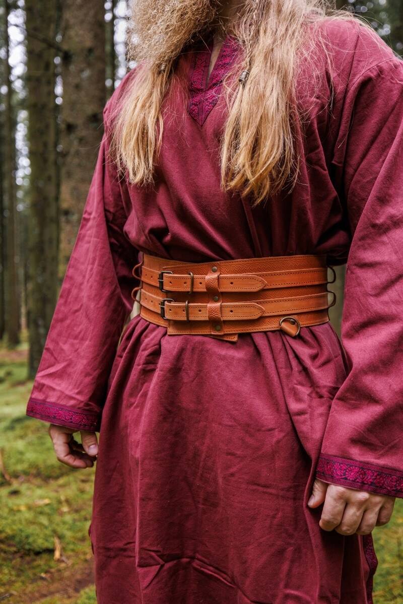 Middeleeuws - Viking Tuniek in Rood