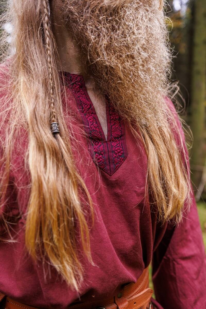 Middeleeuws - Viking Tuniek in Rood