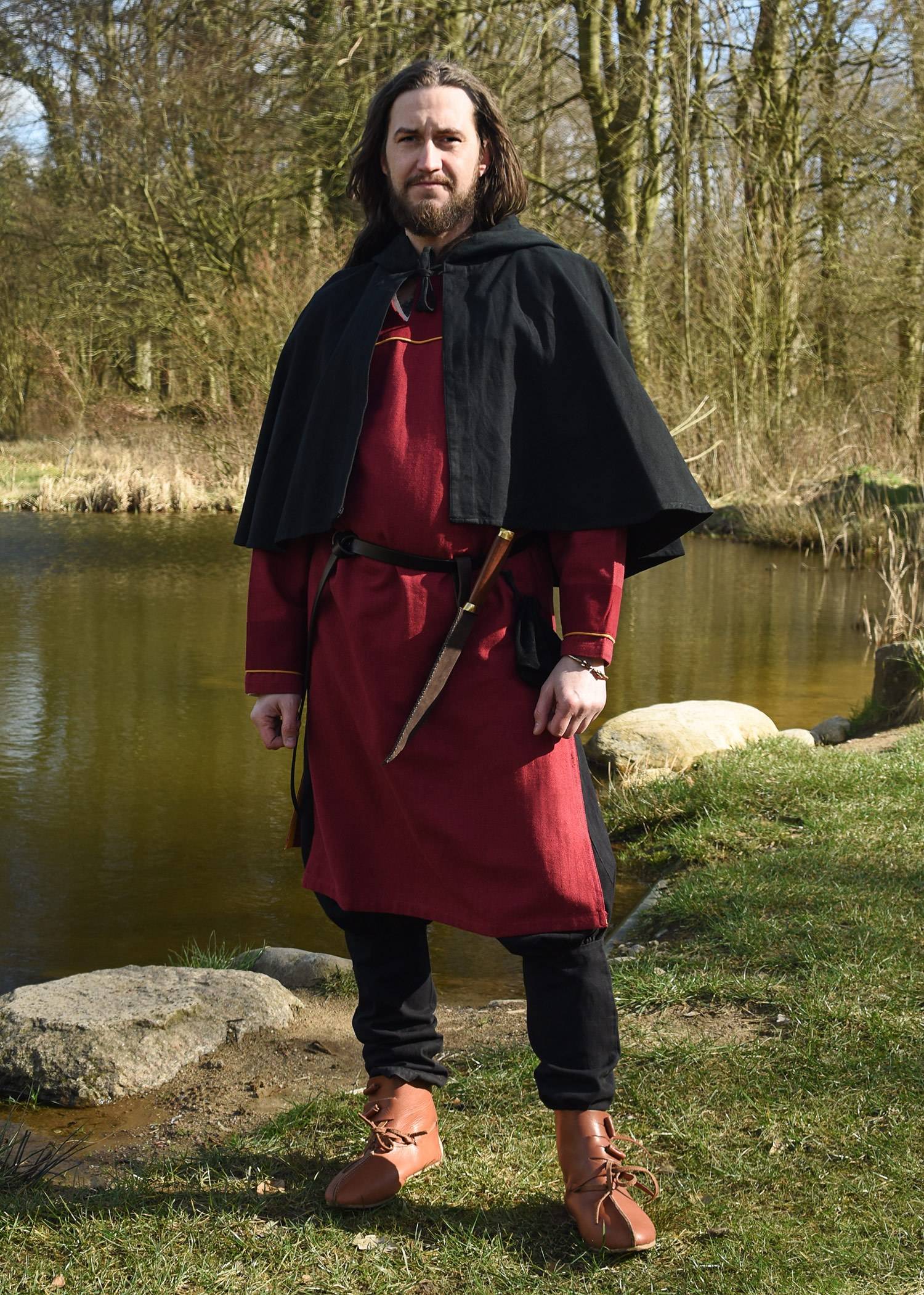Viking Tuniek, Katoen in Rood