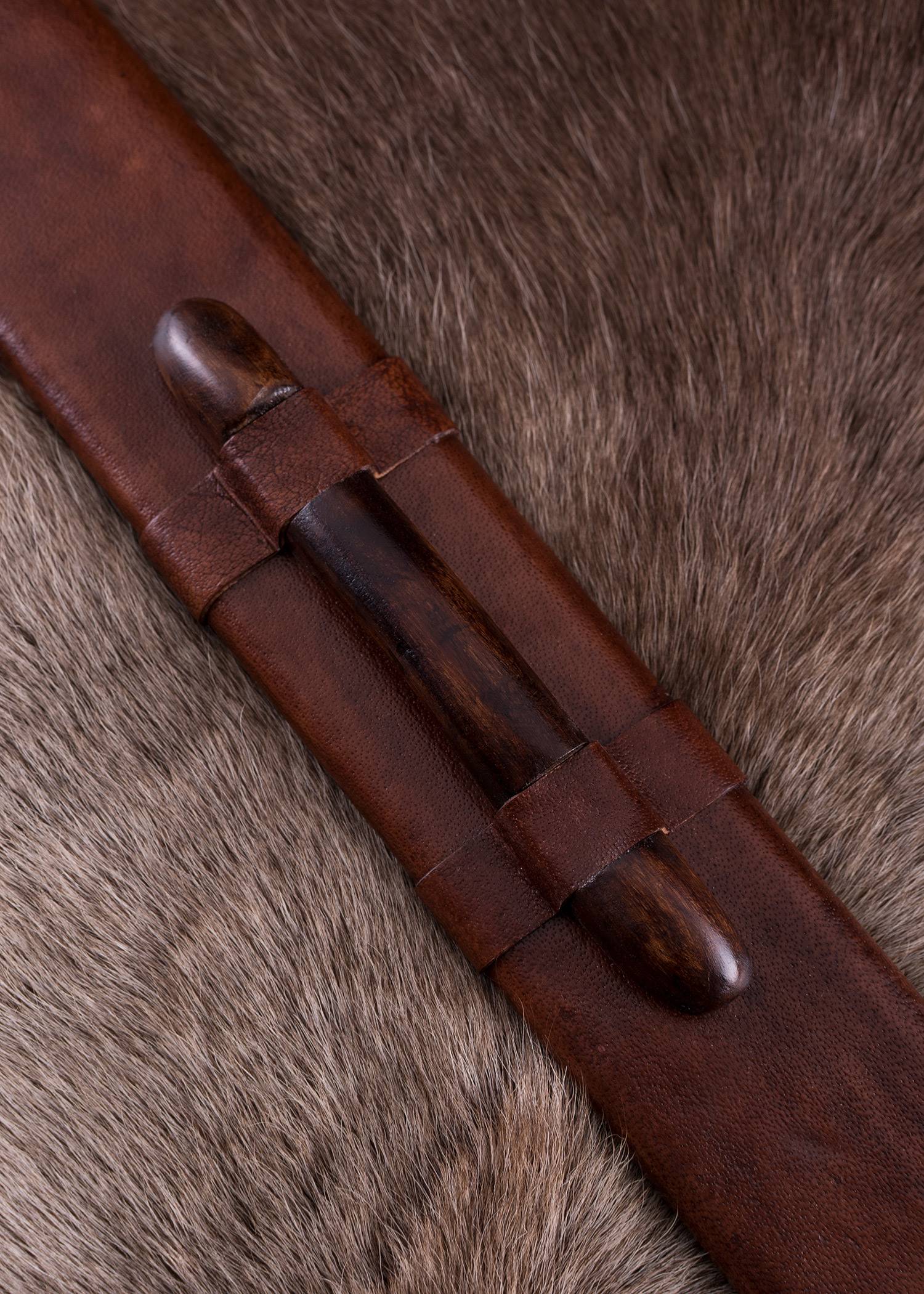 Scandinavisch Viking Vendelzeit zwaard met messing gevest, Damascus-lemmet