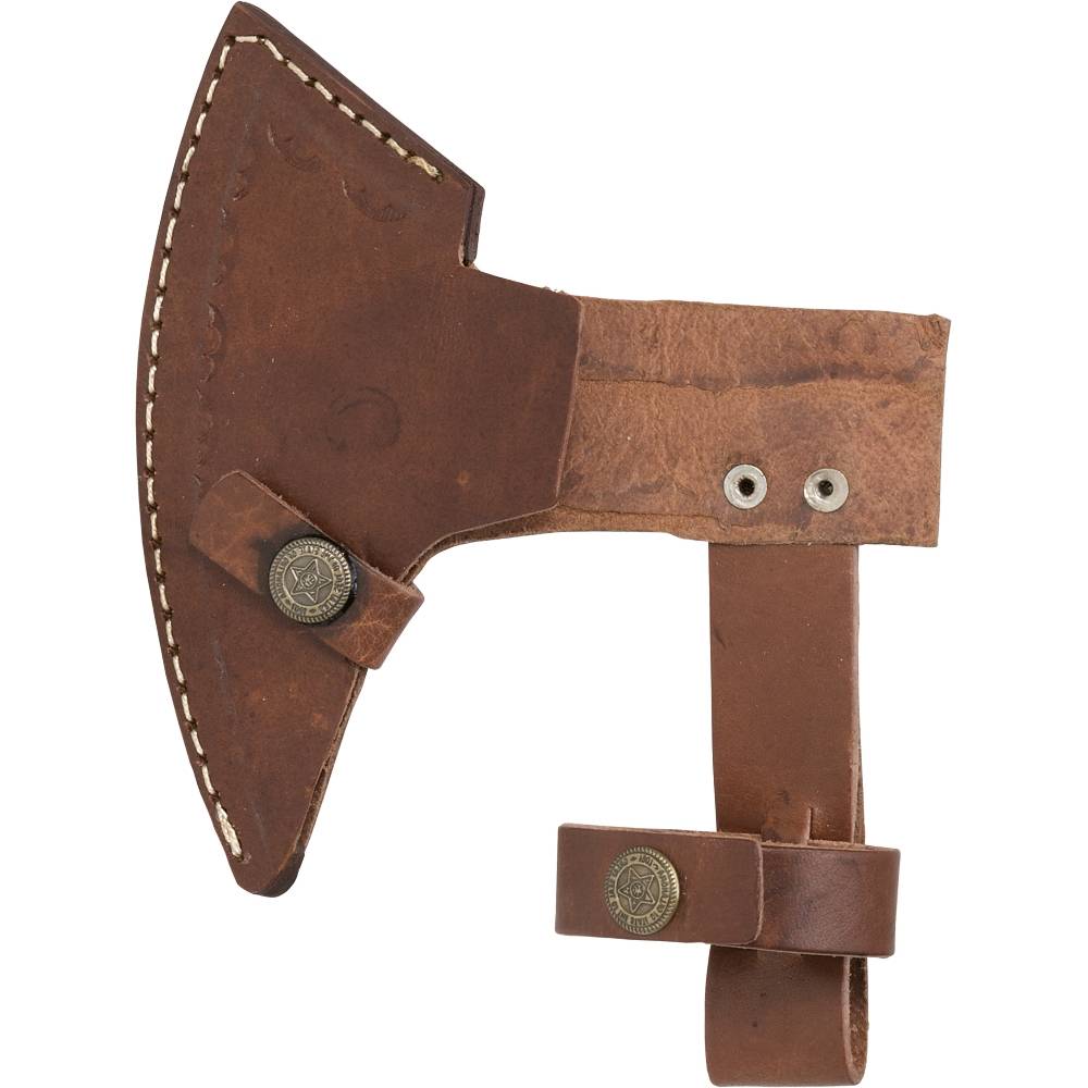 Vikingbijl met Lederen Hoes