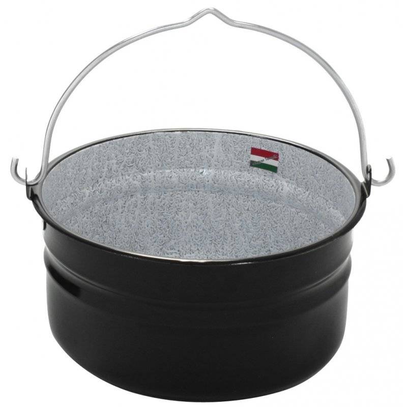 Visketel 10 liter emaille