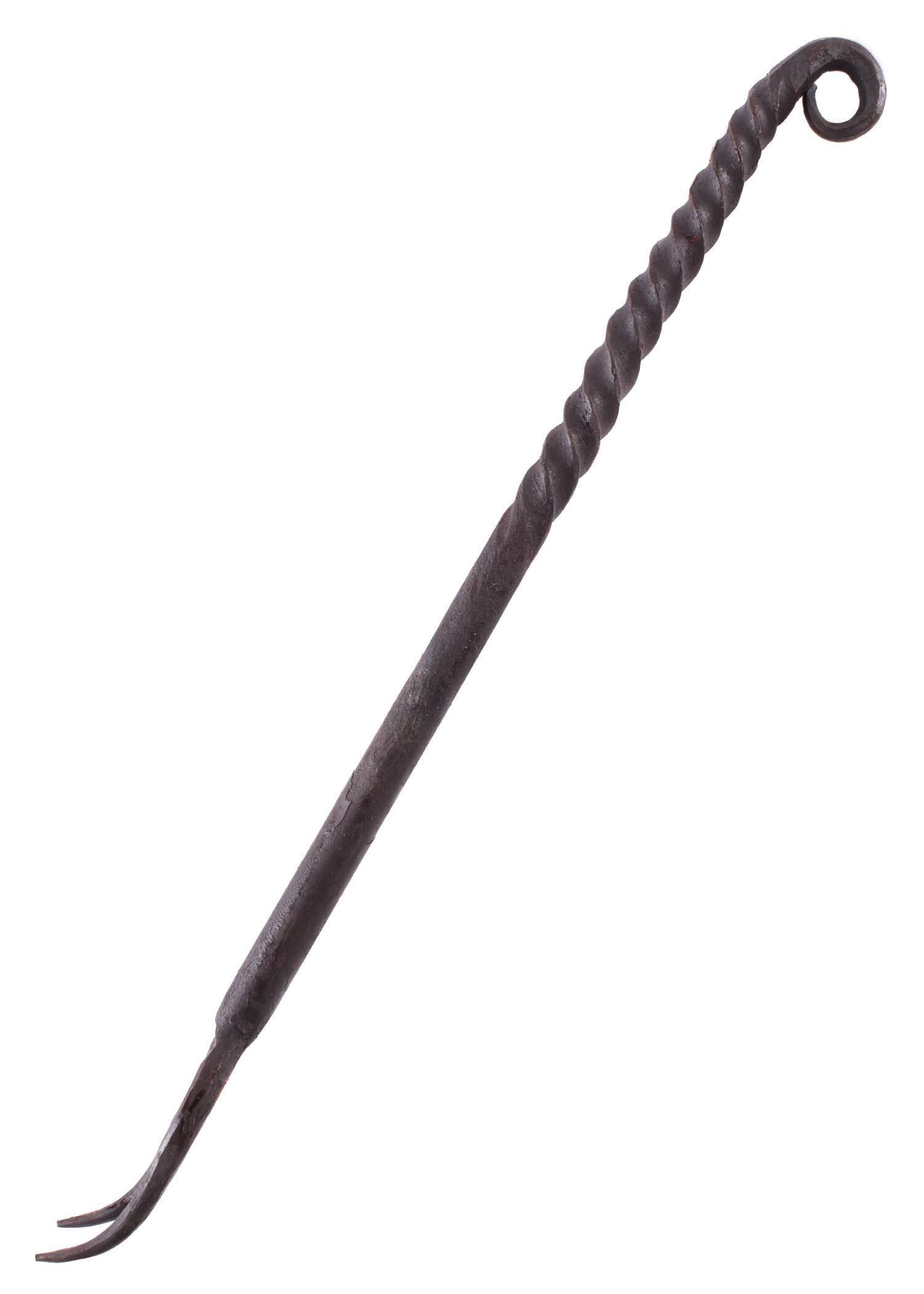 Mittelalterliche Gabel, handegeschmiedet.