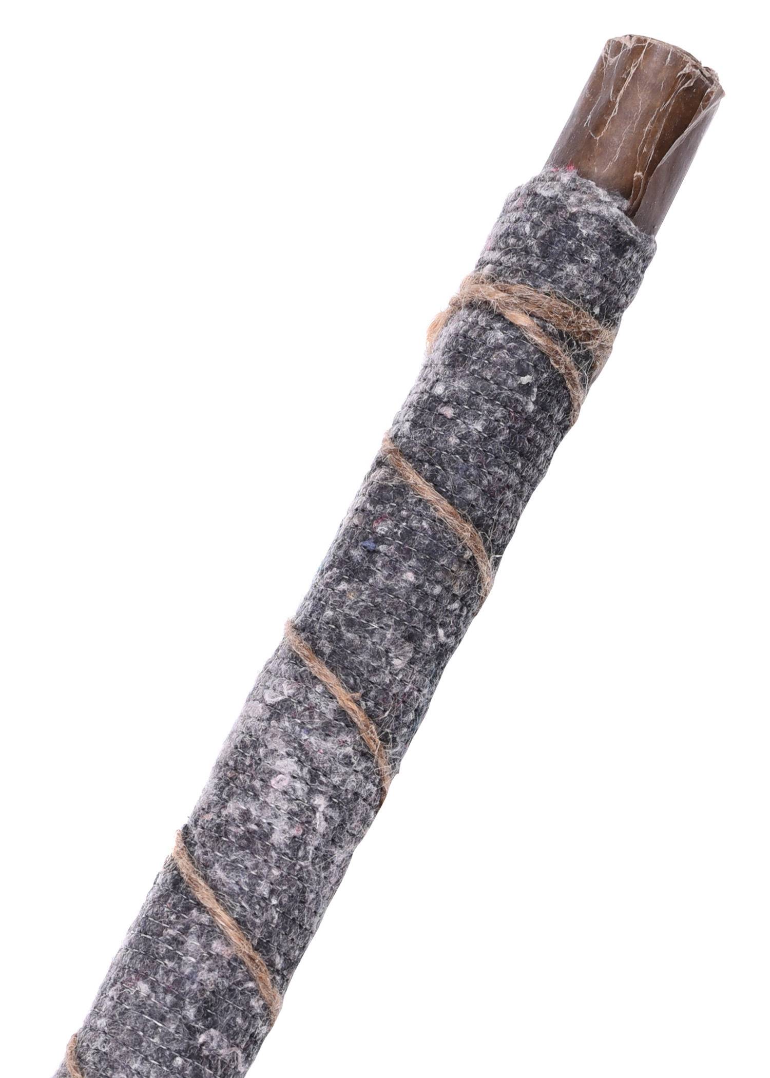 Mittelalter Wachsfackel aus hochwertigem Fackeltuch, 60 cm