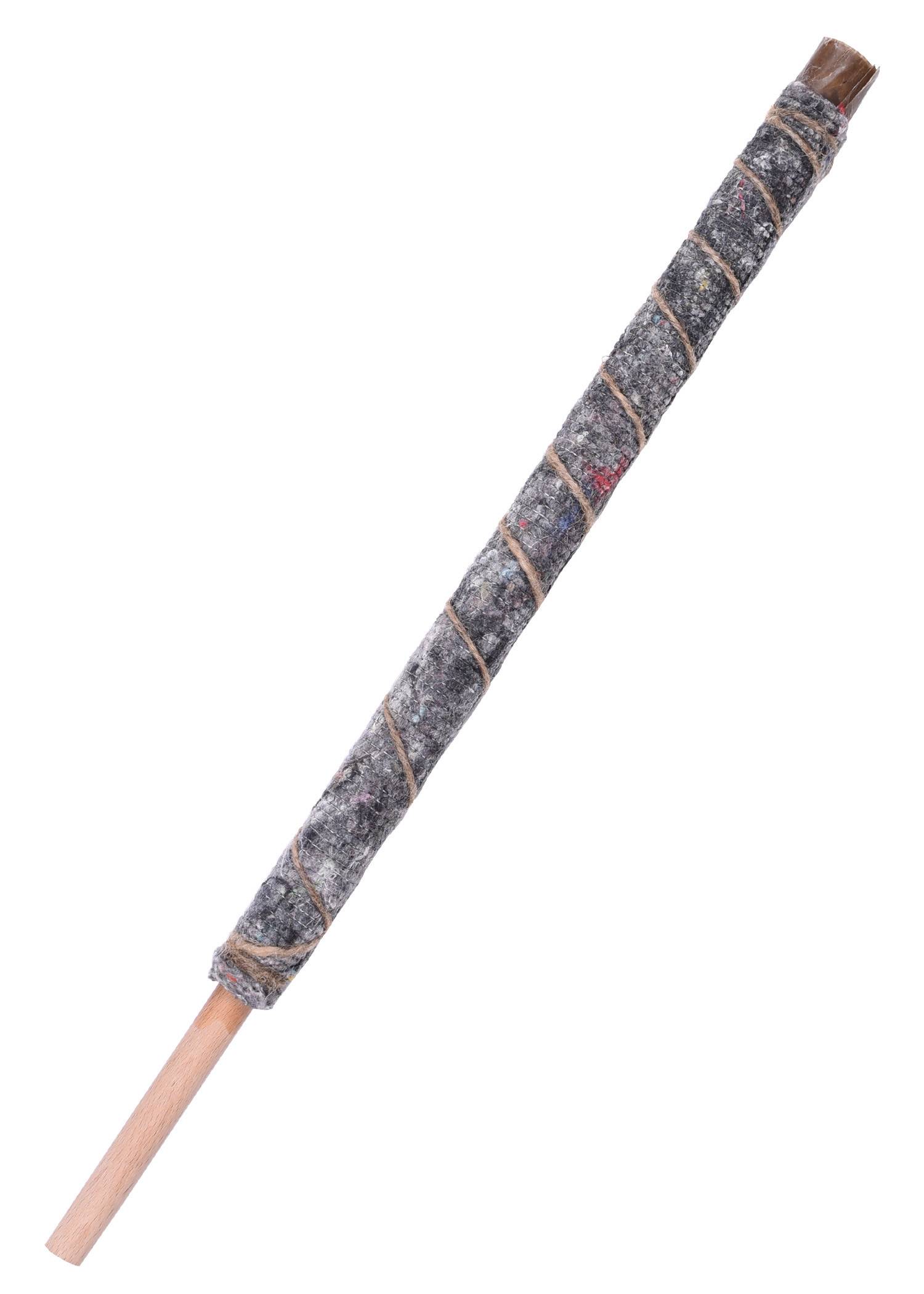 ​Mittelalter Wachsfackel aus hochwertigem Fackeltuch, 40 cm