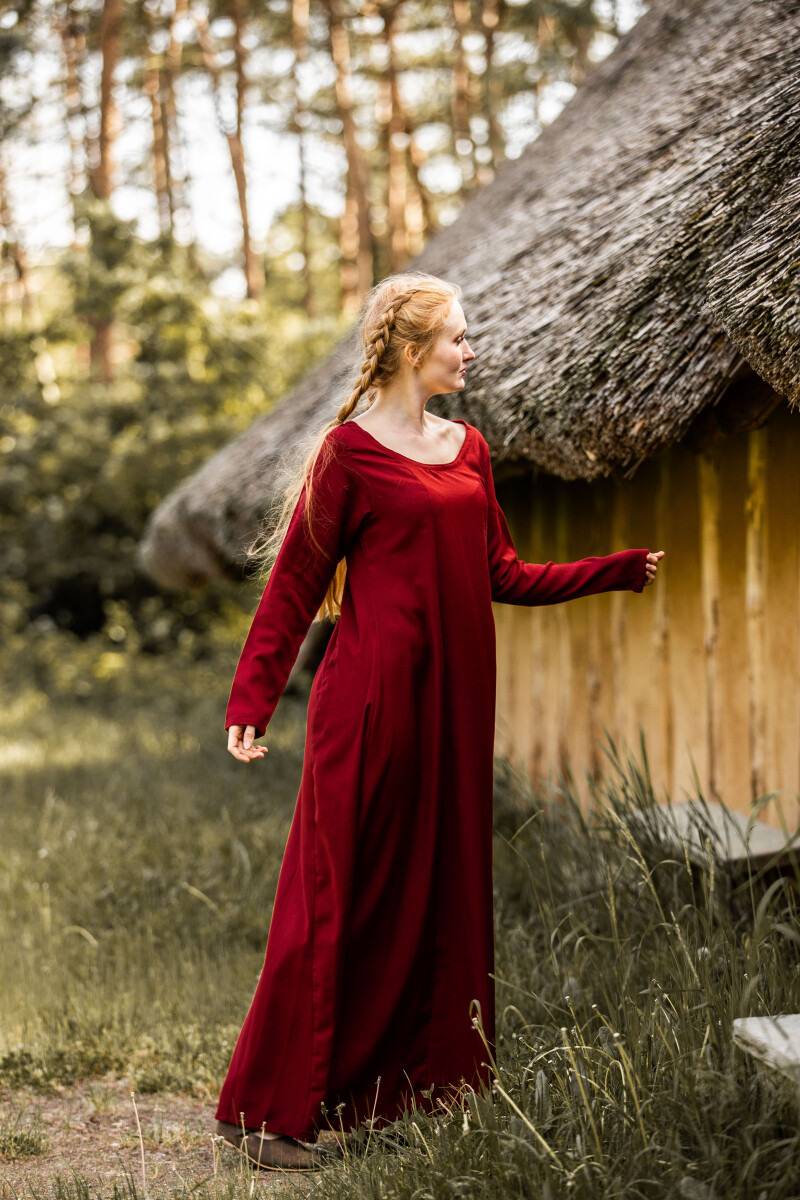 Viking-onderjurk in Rood