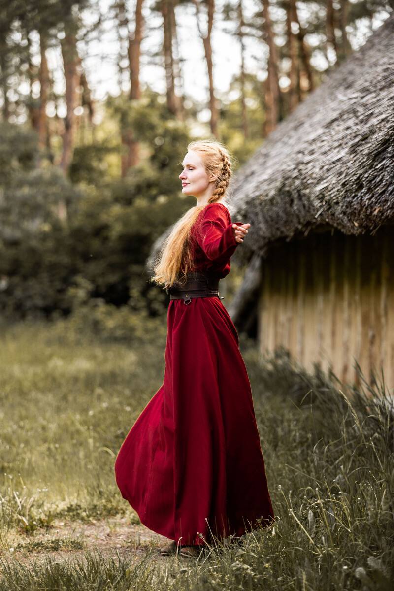 Viking-onderjurk in Rood