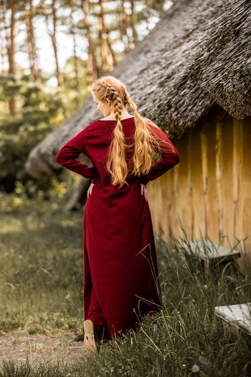 Viking-onderjurk in Rood