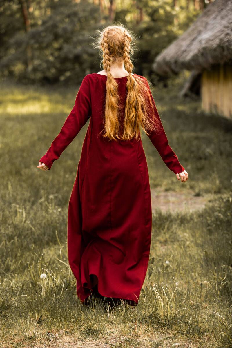 Viking-onderjurk in Rood