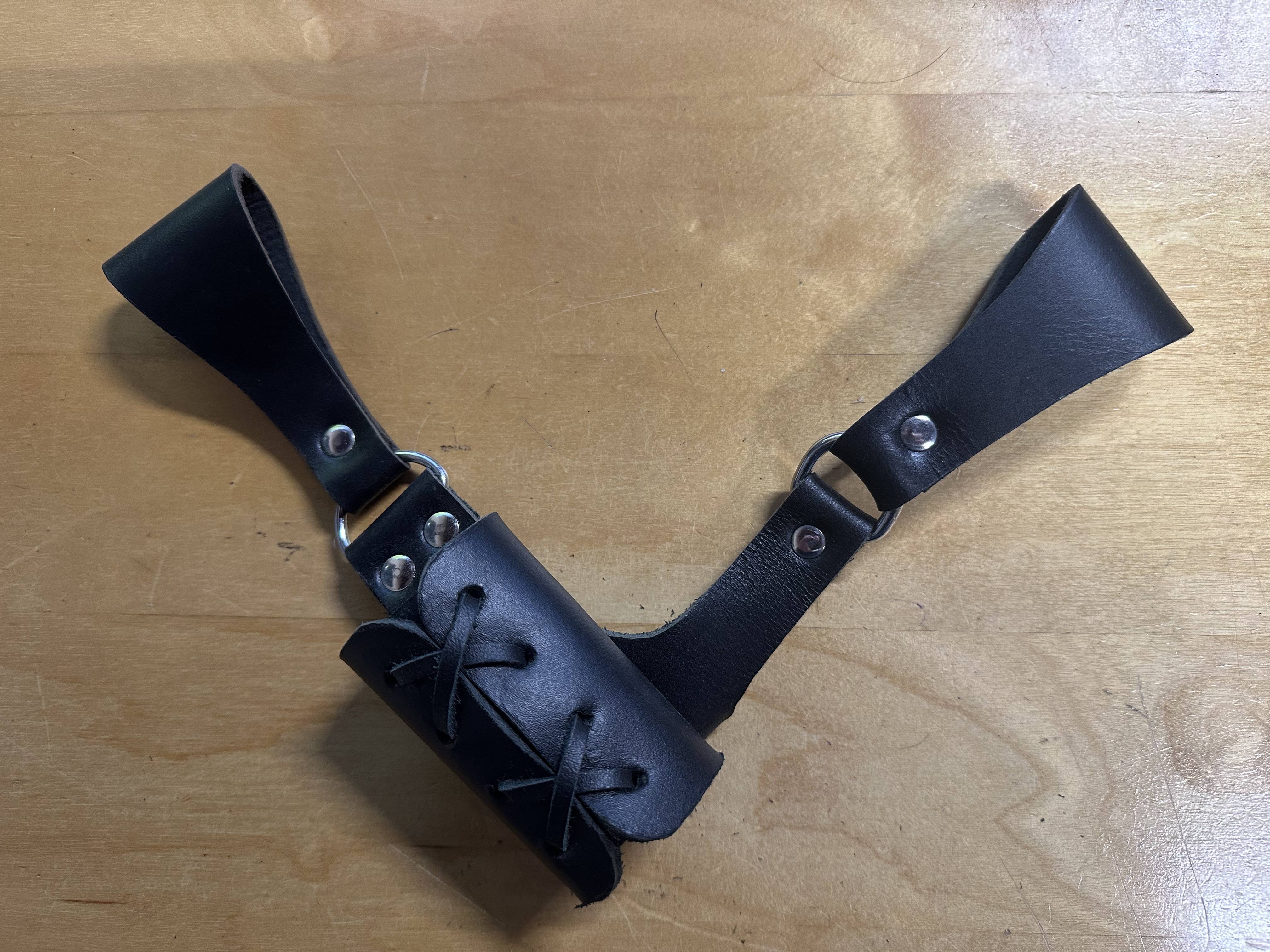 Schwertscheide Schwarz (AUSVERKAUF)