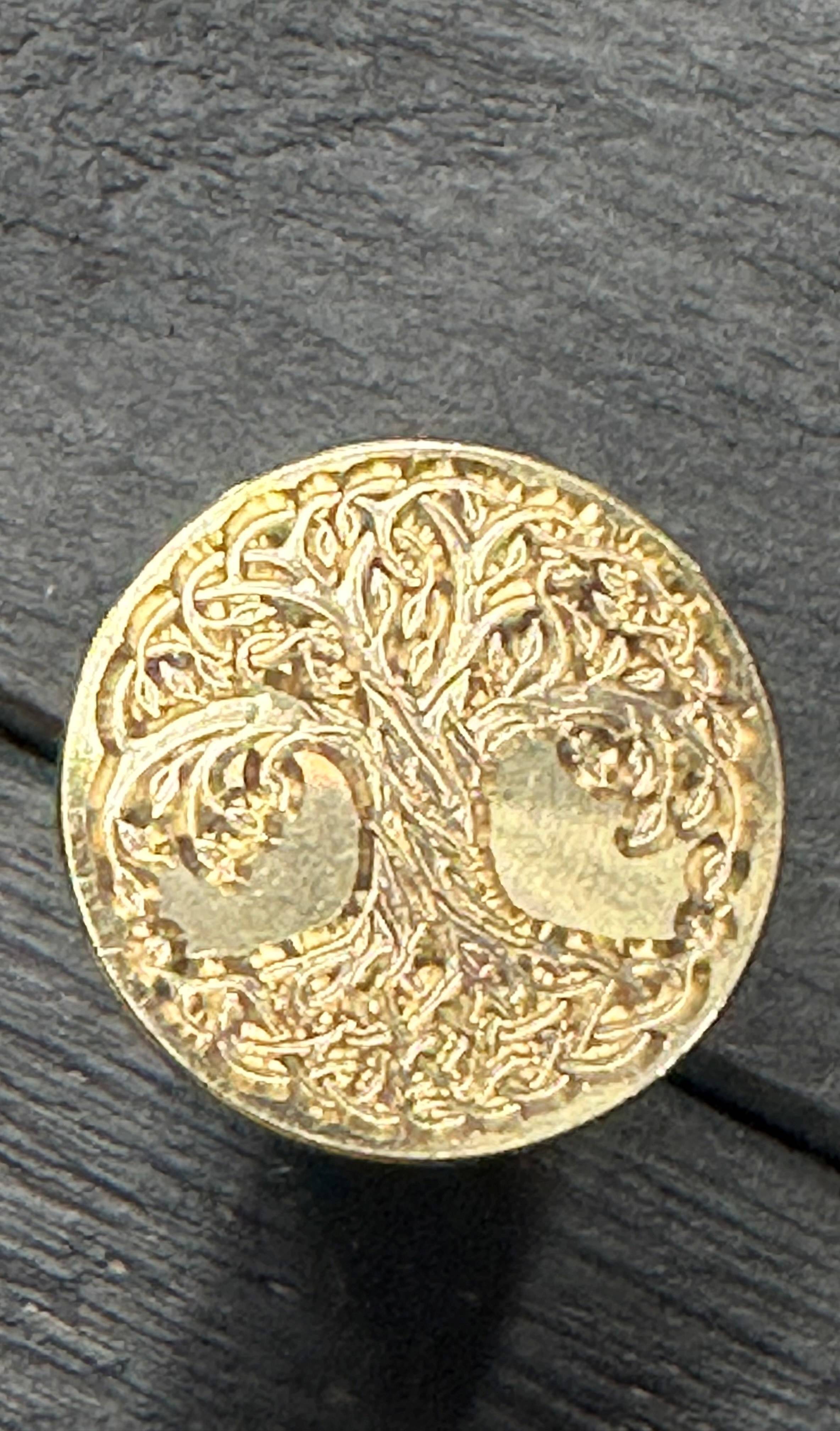 ​​​Zegelstempel met Levensboom-Yggdrasilbooms