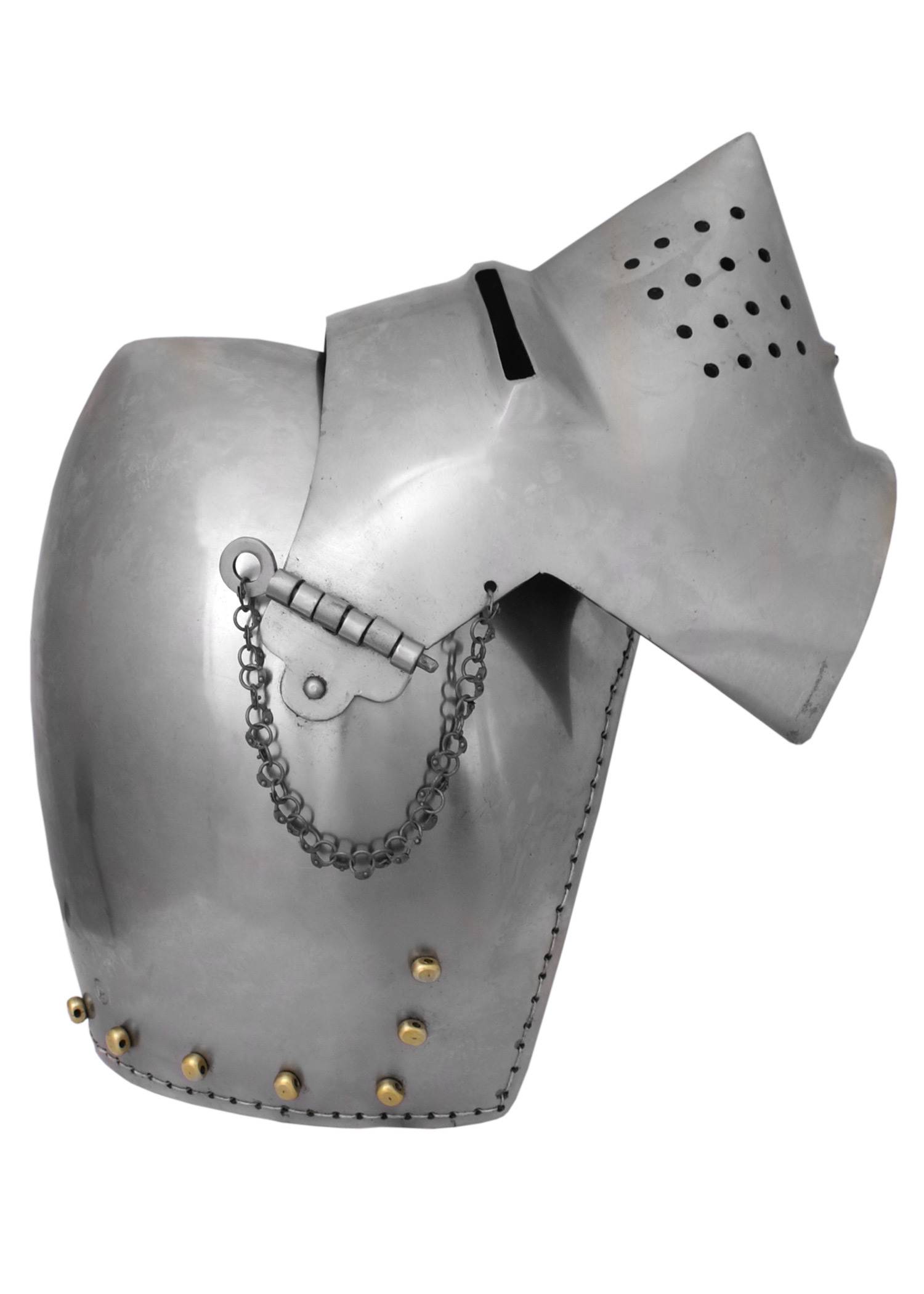 Hondekop - Varkenssnuit Helm ca. 1390 in S, M en L.