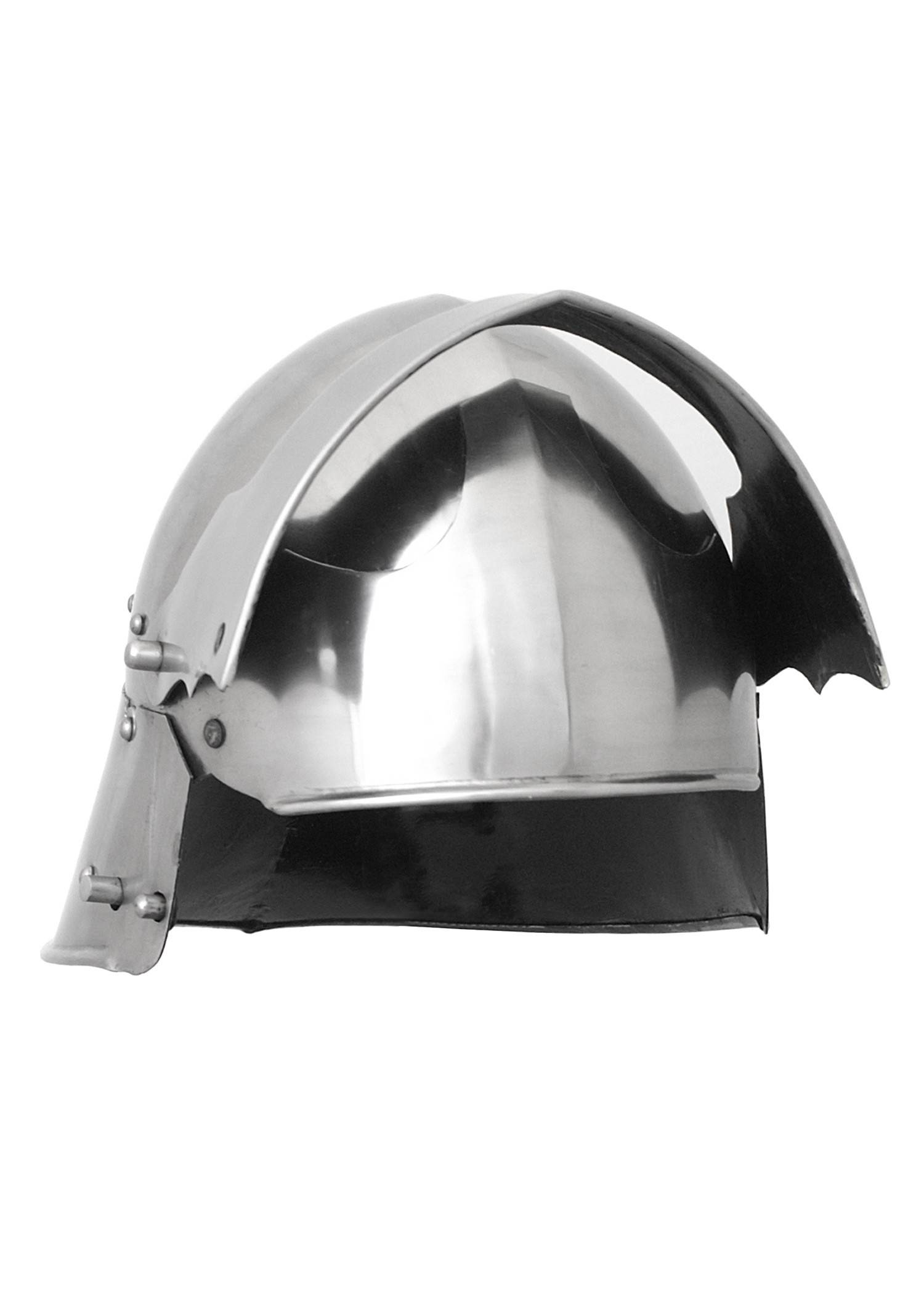 Duitse Sallet Helm 1480 n. Chr. in M en L