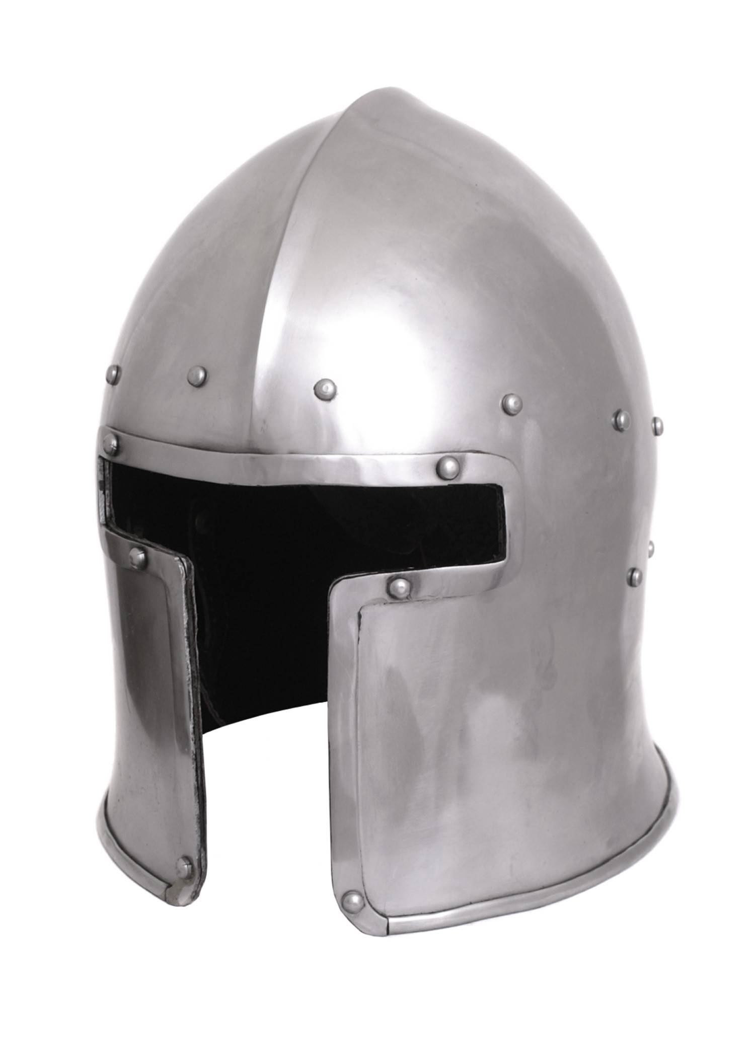 Italienischer Barbuta, um ca. 1440 in S,M und L.