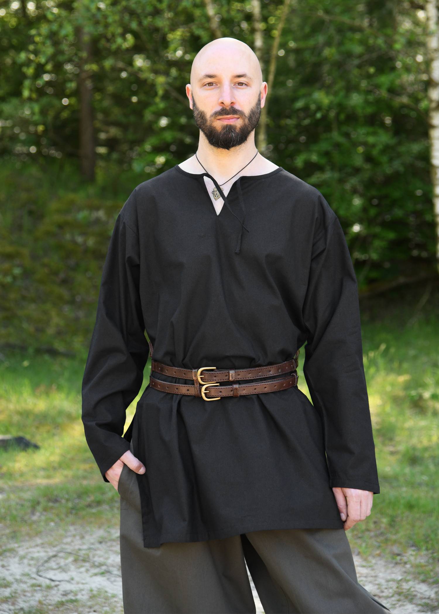 Doppelter Ledergürtel, Unisex, verschiedene Farben!