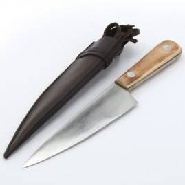 ​Mittelalter Essmesser geschmiedet (AUSVERKAUF)