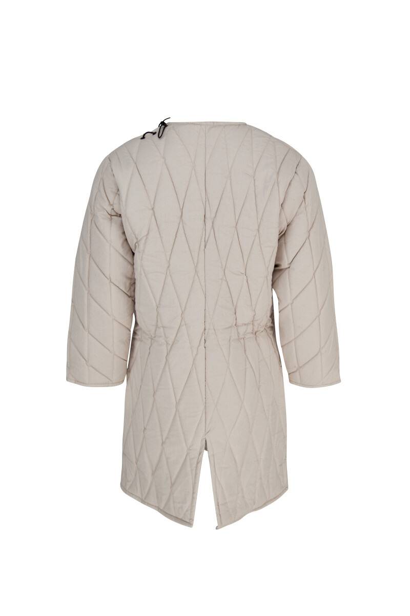 Middeleeuwse Gambeson - Wambuis - Aketon in Natuurkleur